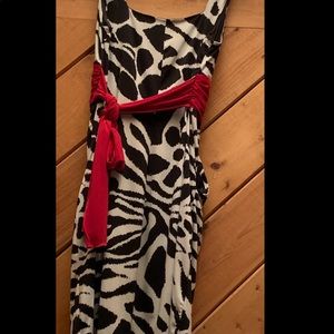 Women’s medium animal print dress.